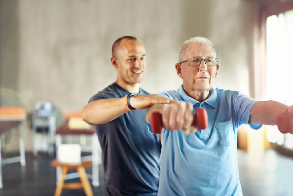 Elderly physiotherapy
