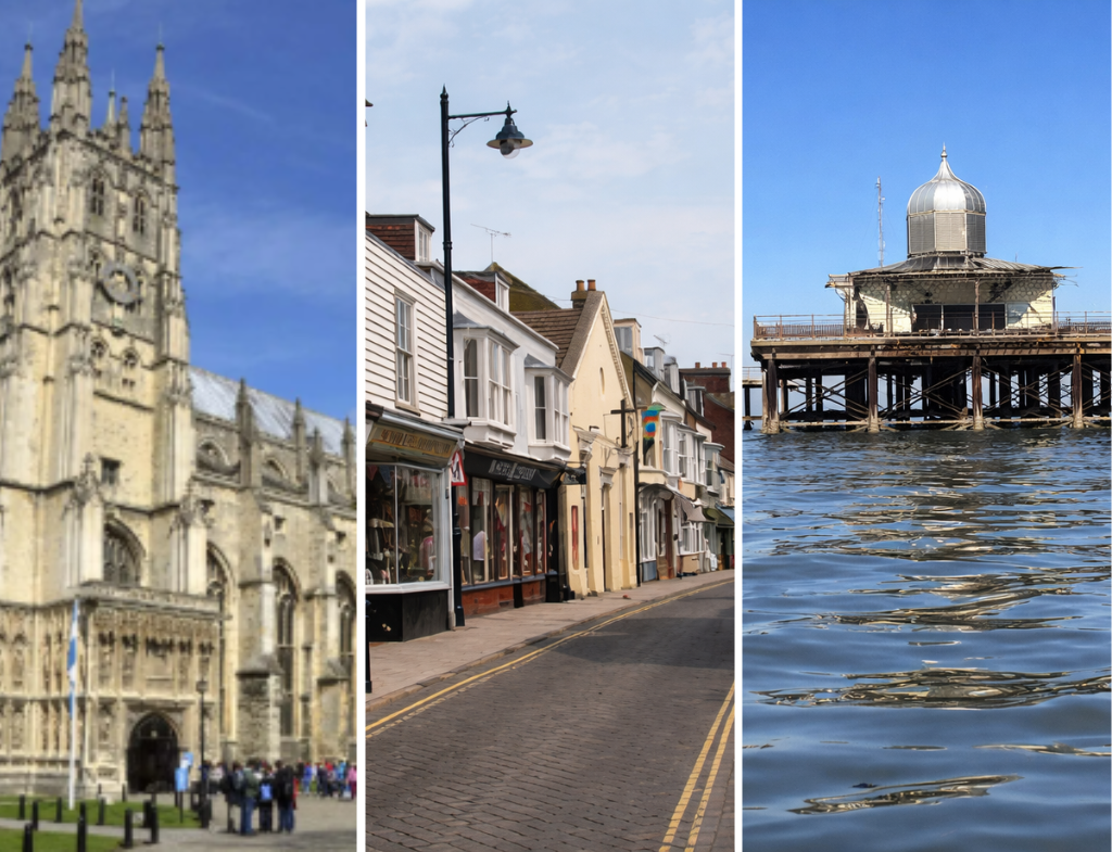 Canterbury Whitstable Herne Bay