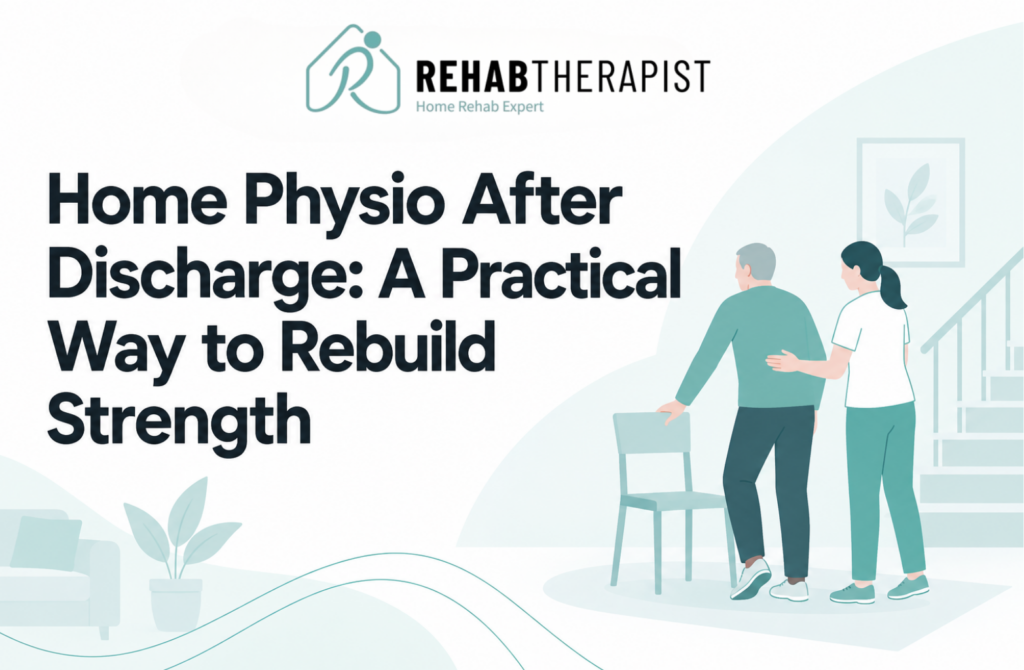 Home Physio After Discharge: A Practical Way to Rebuild Strength